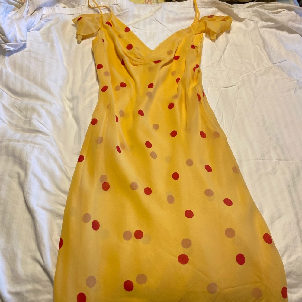 Hugo Buscati collection yellow dress